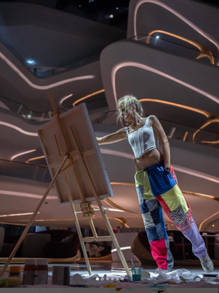 Sophie Tea Transforms Porsche Macan Electric into ‘Art Car’ at London’s New MotoArto Exhibition
