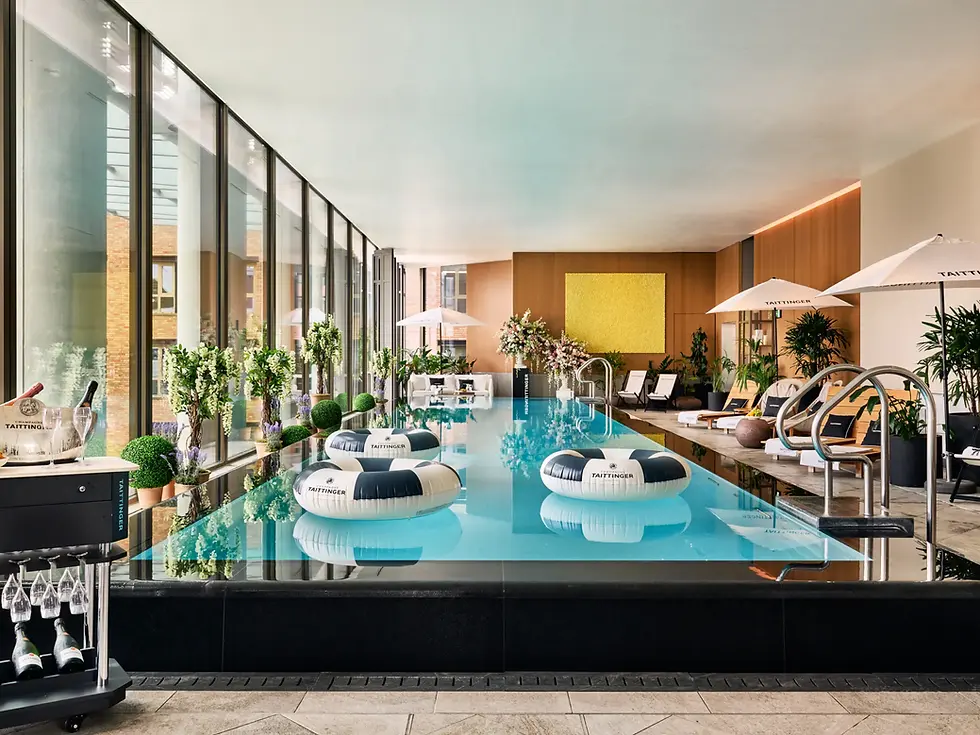 Pan Pacific London and Champagne Taittinger Unveil a Riviera-Inspired Summer Stay