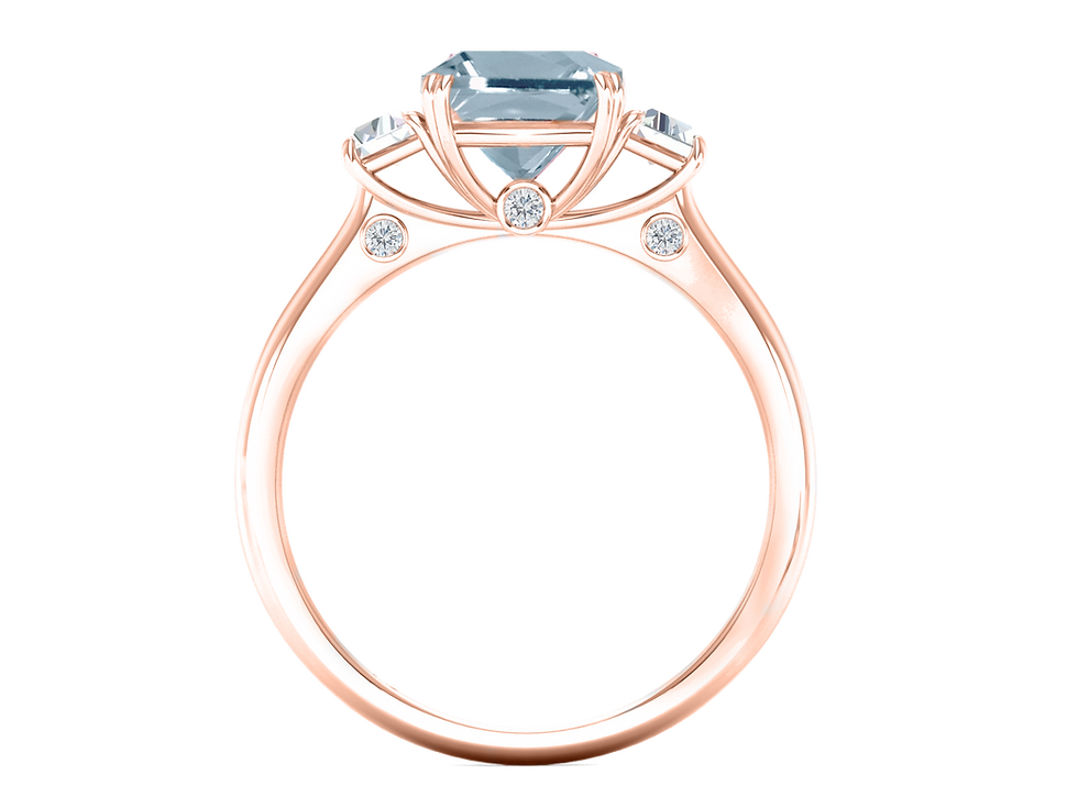Miniaturbild: KOLOR™ Trilogy Aqua (2.70ctw)