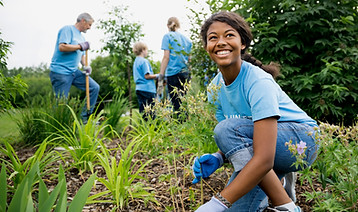 Volunteers-Garden