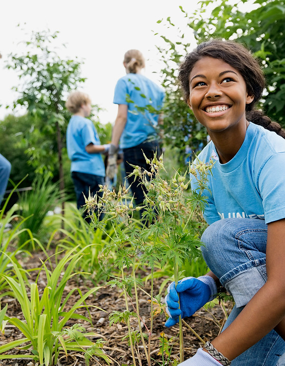 Volunteers-Garden