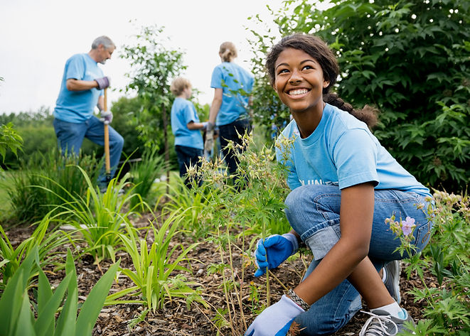 Volunteers-Garden