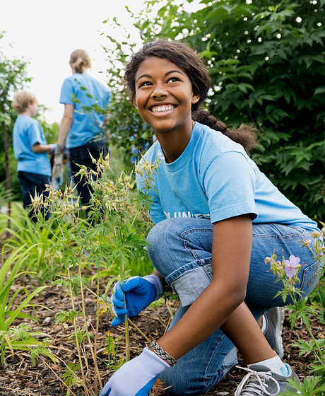 Volunteers-Garden