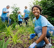 Volunteers-Garden