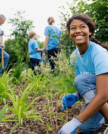 Volunteers-Garden