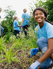 Volunteers-Garden