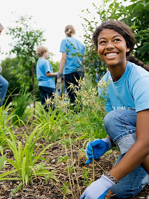Volunteers-Garden