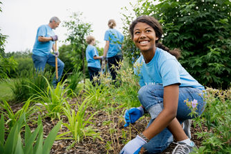 Volunteer with Us: Help Cultivate our Community Garden.