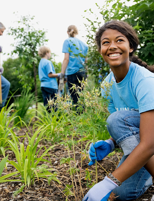 Volunteers-Garden