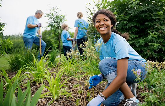 Volunteers-Garden