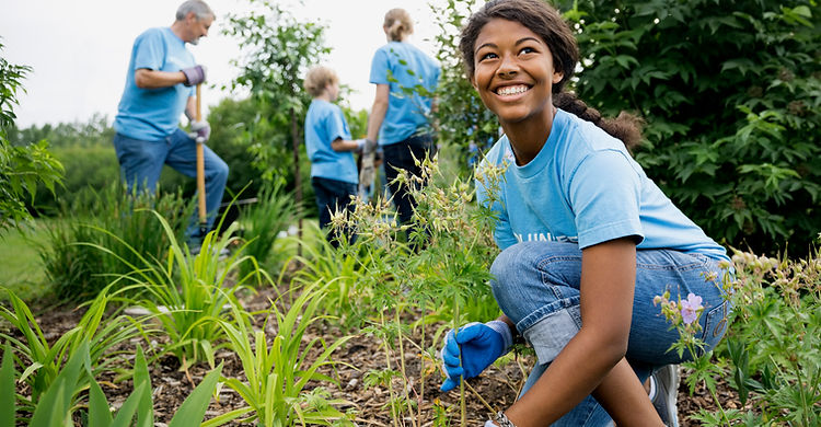 Volunteers-Garden