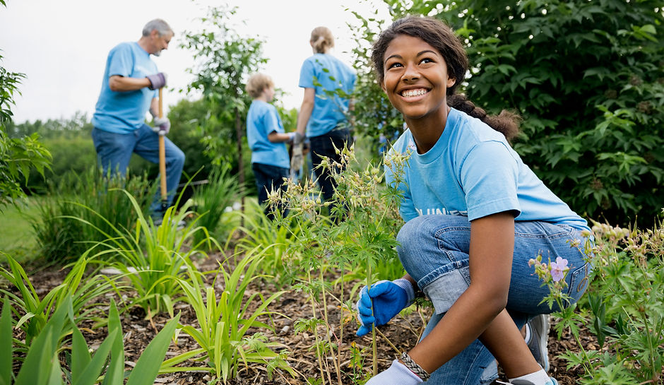 Volunteers-Garden