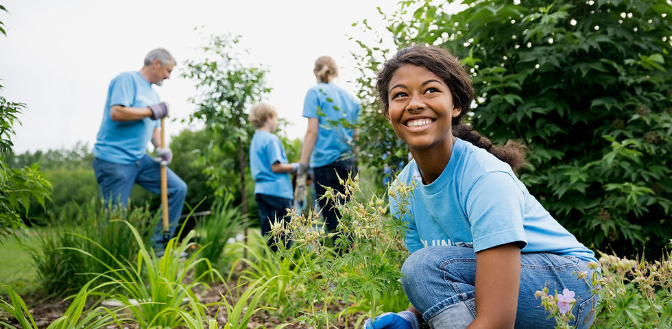 Volunteers-Garden
