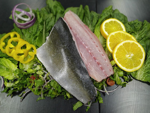 Baja Kanpachi Skin on Fillets with Garni