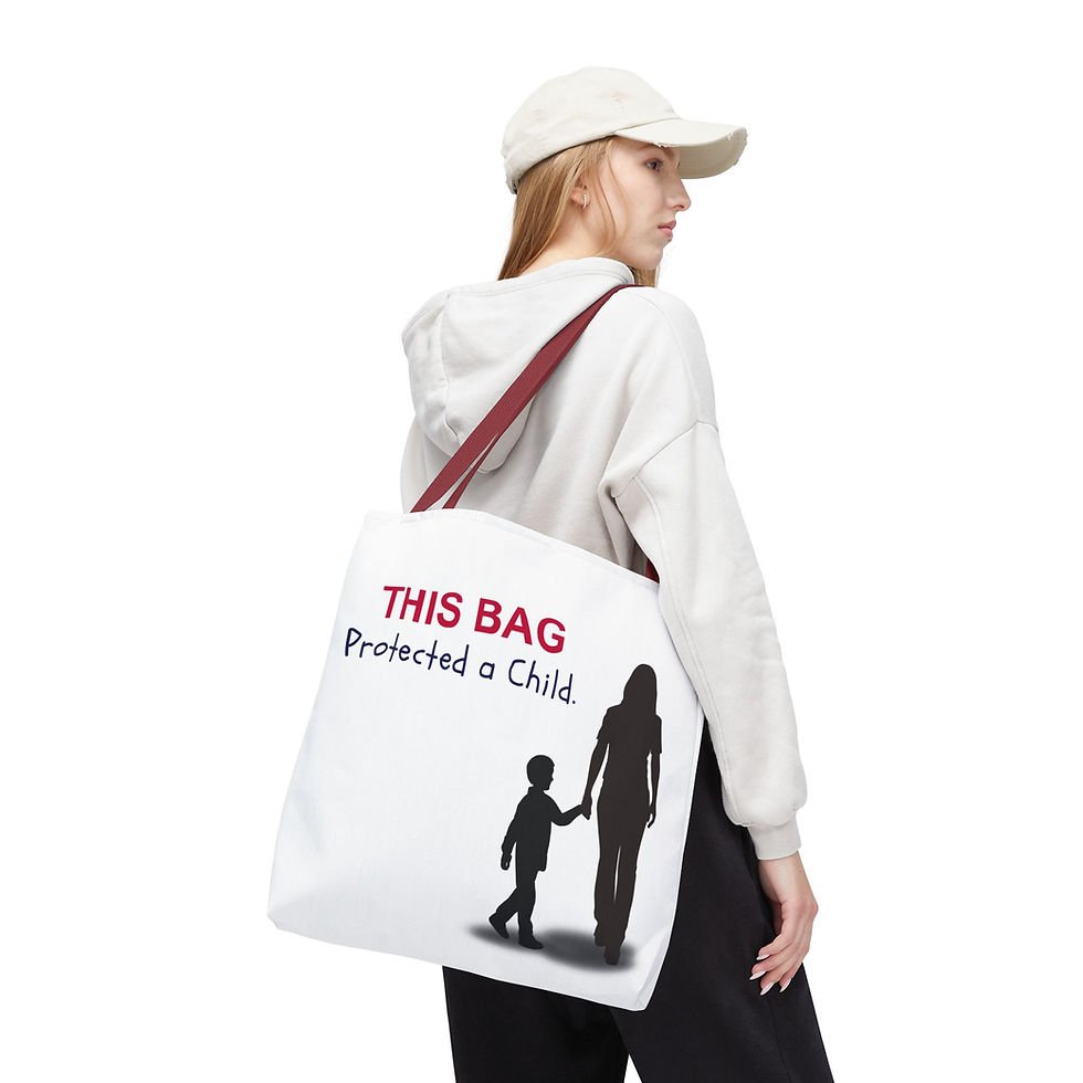 Thumbnail: NADEC "This Bag Protected a Child" Tote Bag
