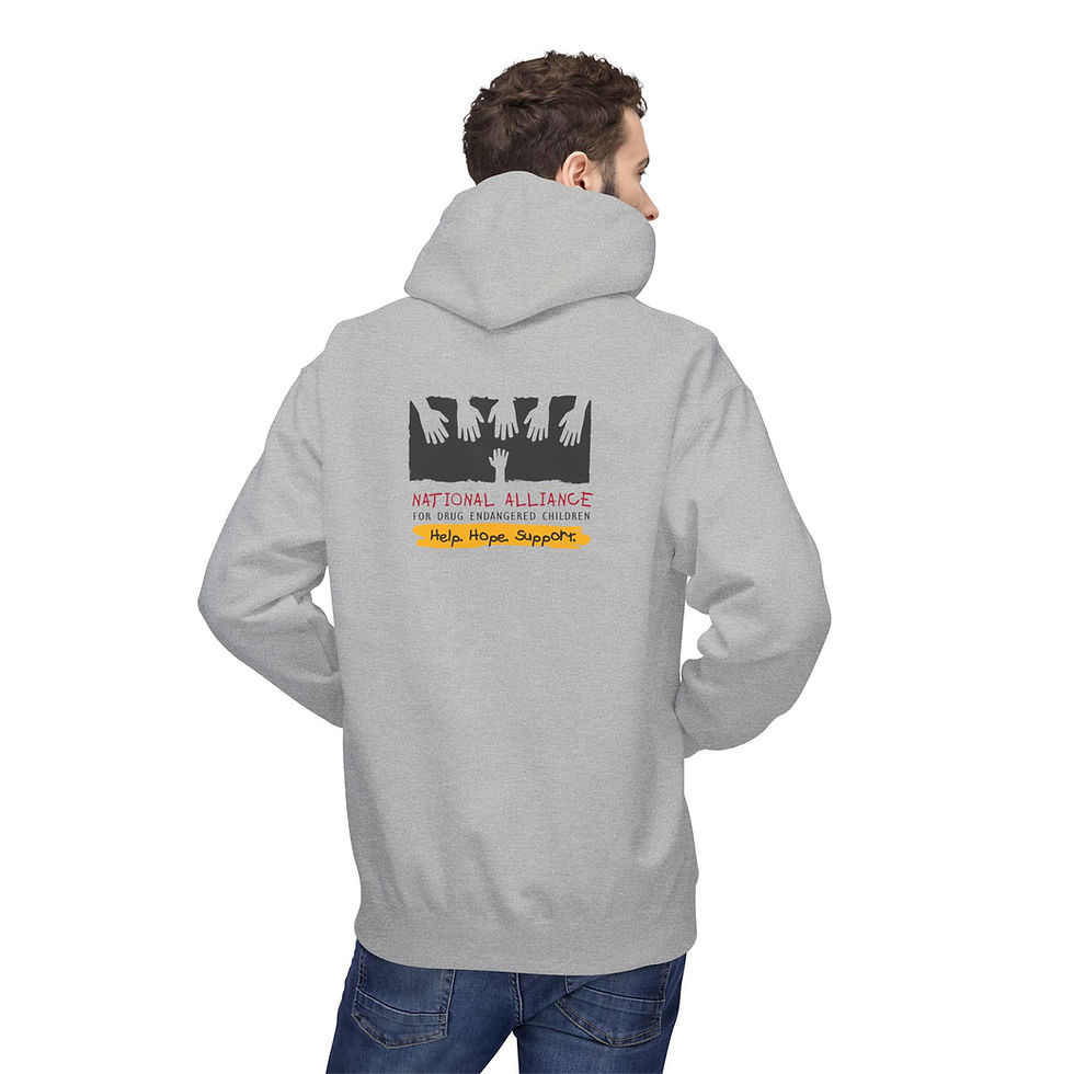 Thumbnail: NADEC "Hope Changes Everything." Unisex Medium Heavy Fleece Hoodie