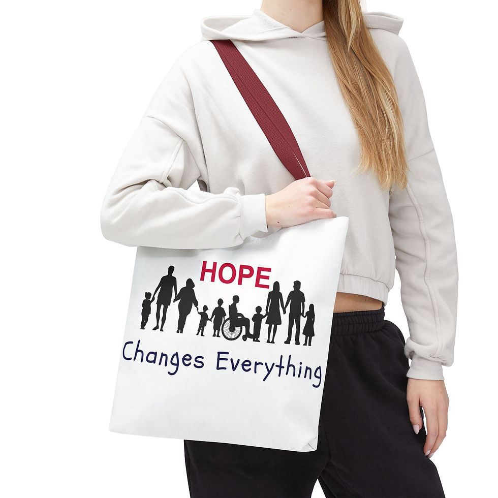 Thumbnail: NADEC "Hope Changes Everything" Tote Bag