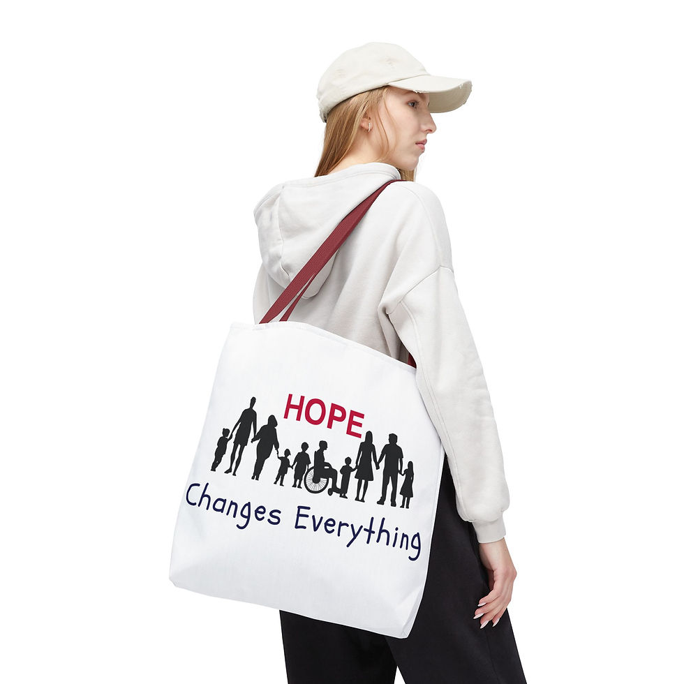Thumbnail: NADEC "Hope Changes Everything" Tote Bag
