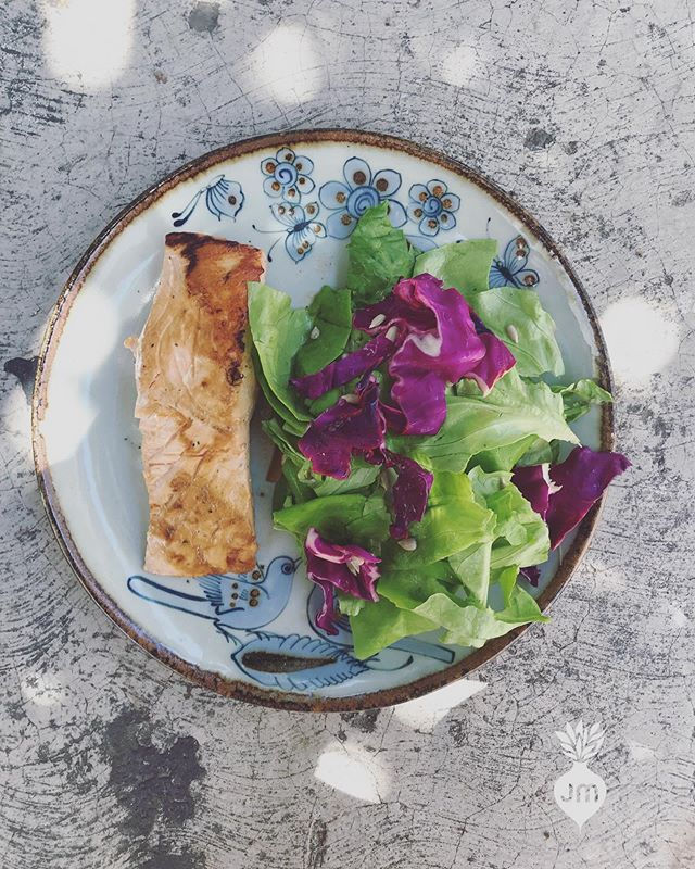 Salmón a la plancha