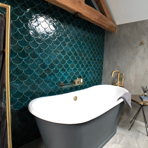 Bathroom project completed, Northamptonshire.