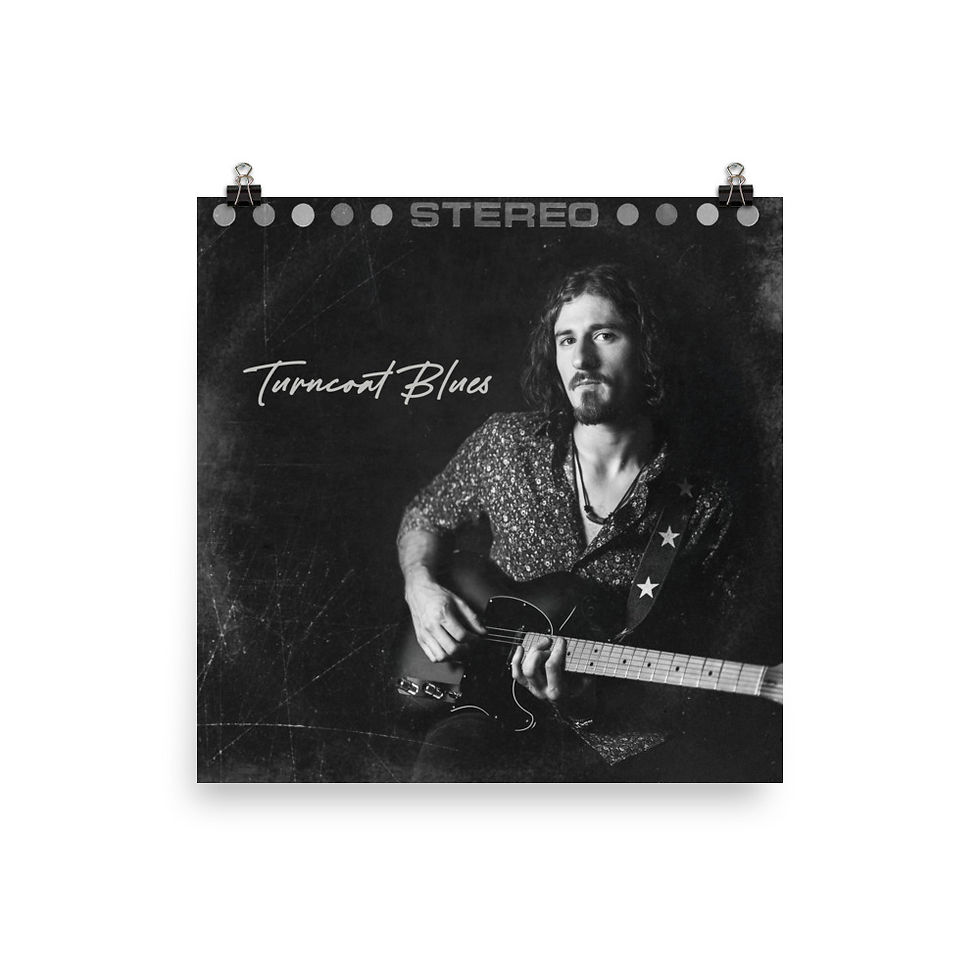 Thumbnail: 'Turncoat Blues' Single Cover Art Poster