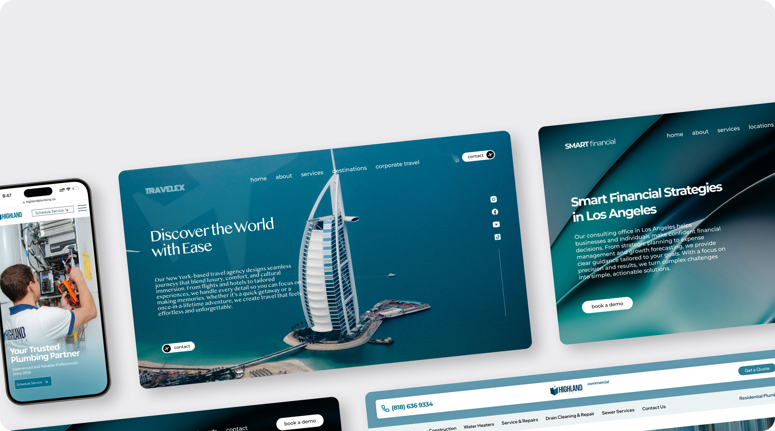 Web Design & Development-The Saint Studio Los Angeles