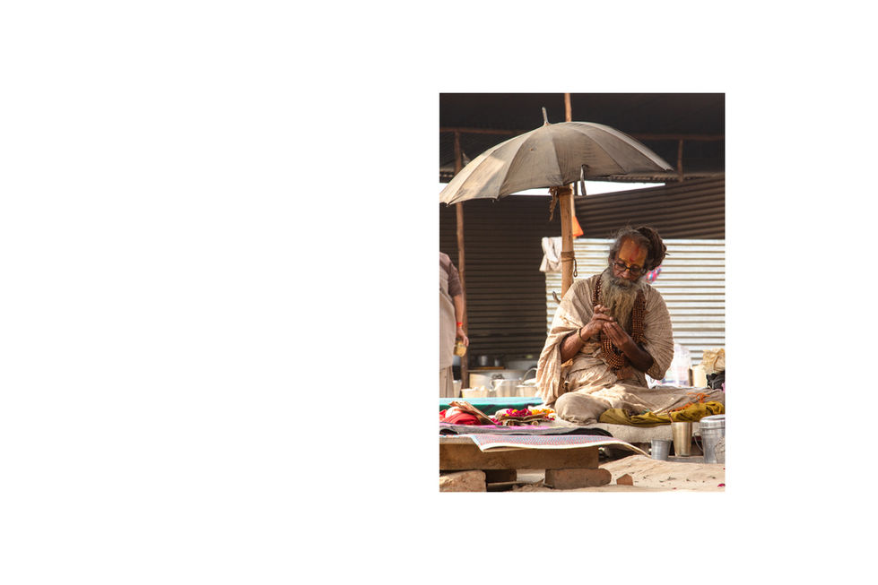 45 days sadana at kumbh mela by sadhu 4 
