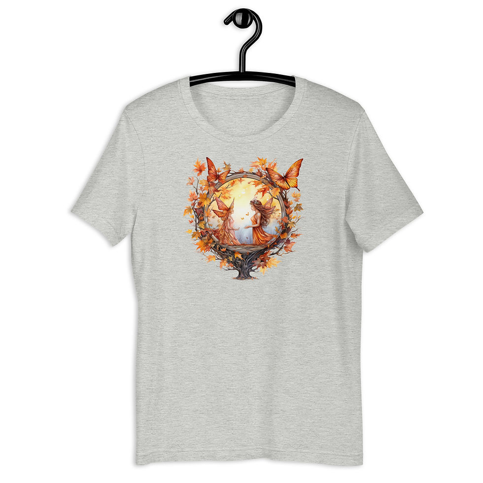 Thumbnail: Fall Fairies Unisex t-shirt