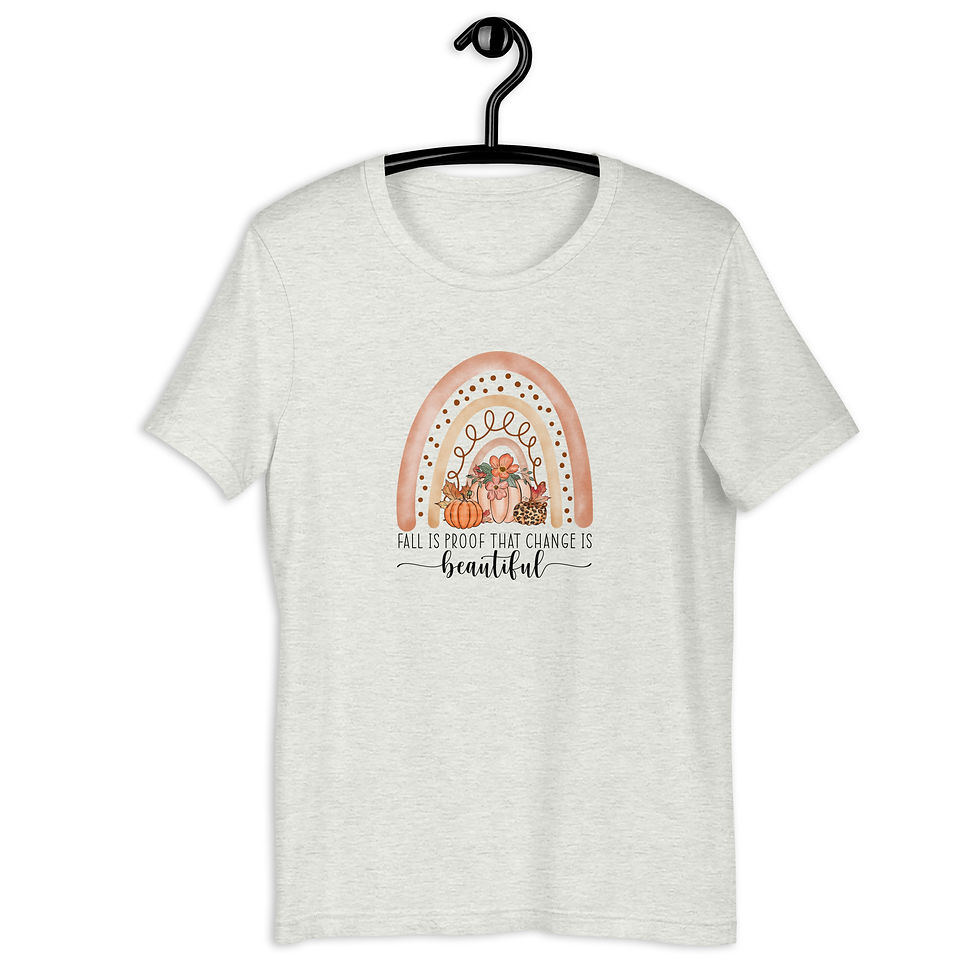 Thumbnail: Fall is Proof that Change is Beautiful Unisex t-shirt
