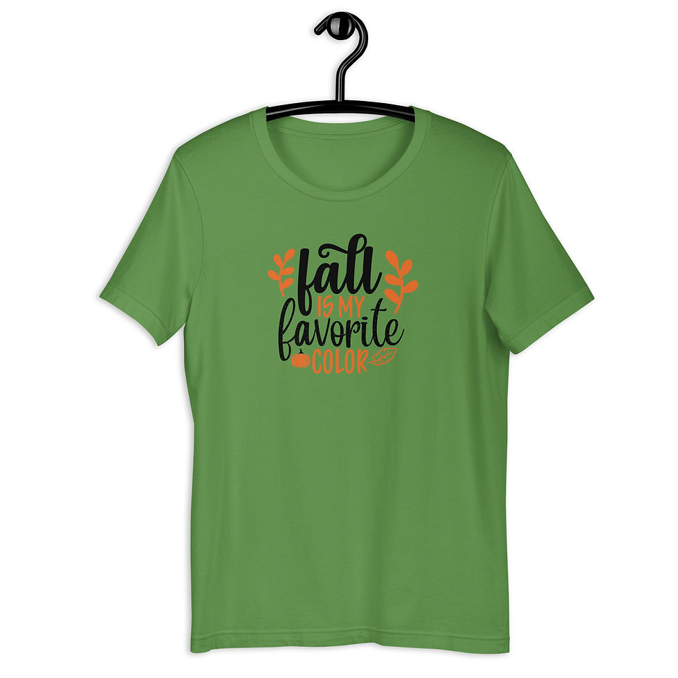 Thumbnail: Fall is My Favorite Color Unisex t-shirt