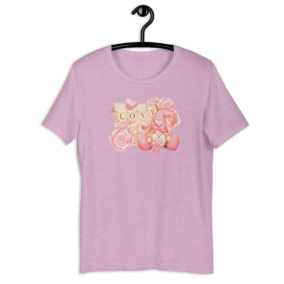 Thumbnail: LOVE Gnome Short-Sleeve T-Shirt
