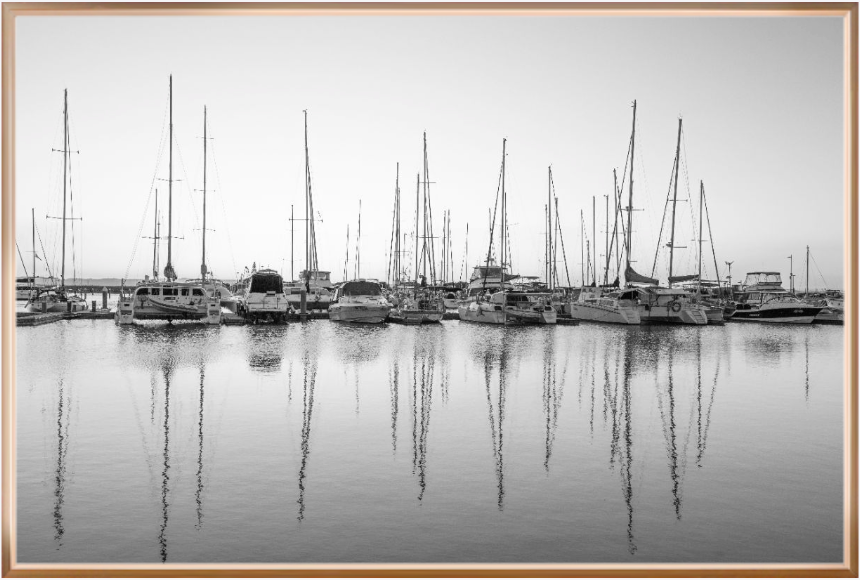 Thumbnail: Harbor Series 001 B&W