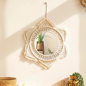 macrame wall mirror manufacturer