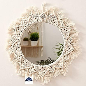 macrame mirror manufacturer