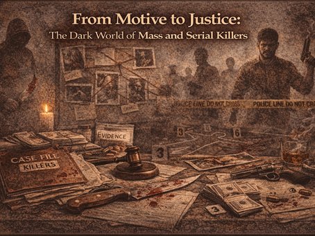 From Motive to Justice: The Dark World of Mass and Serial Killers
