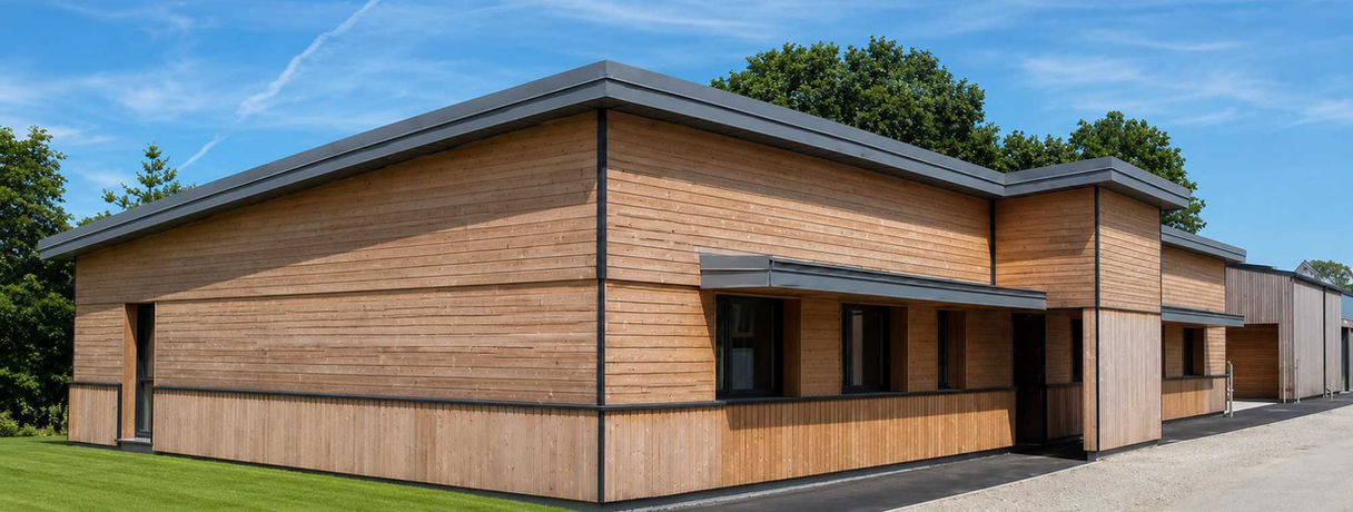 lycée rénovation et construction neuve en ossature bois