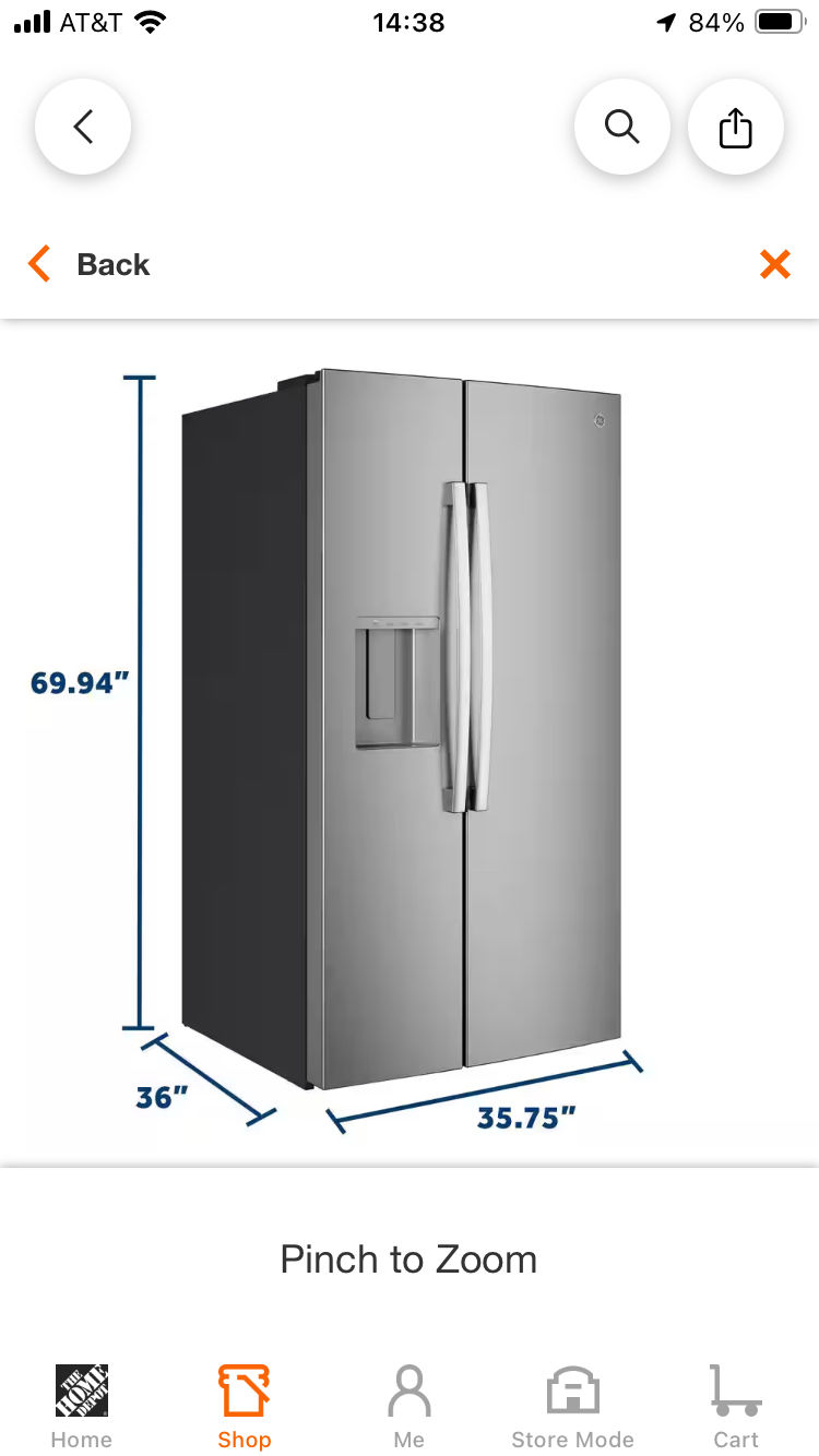 Thumbnail: Side By Side Refrigerator