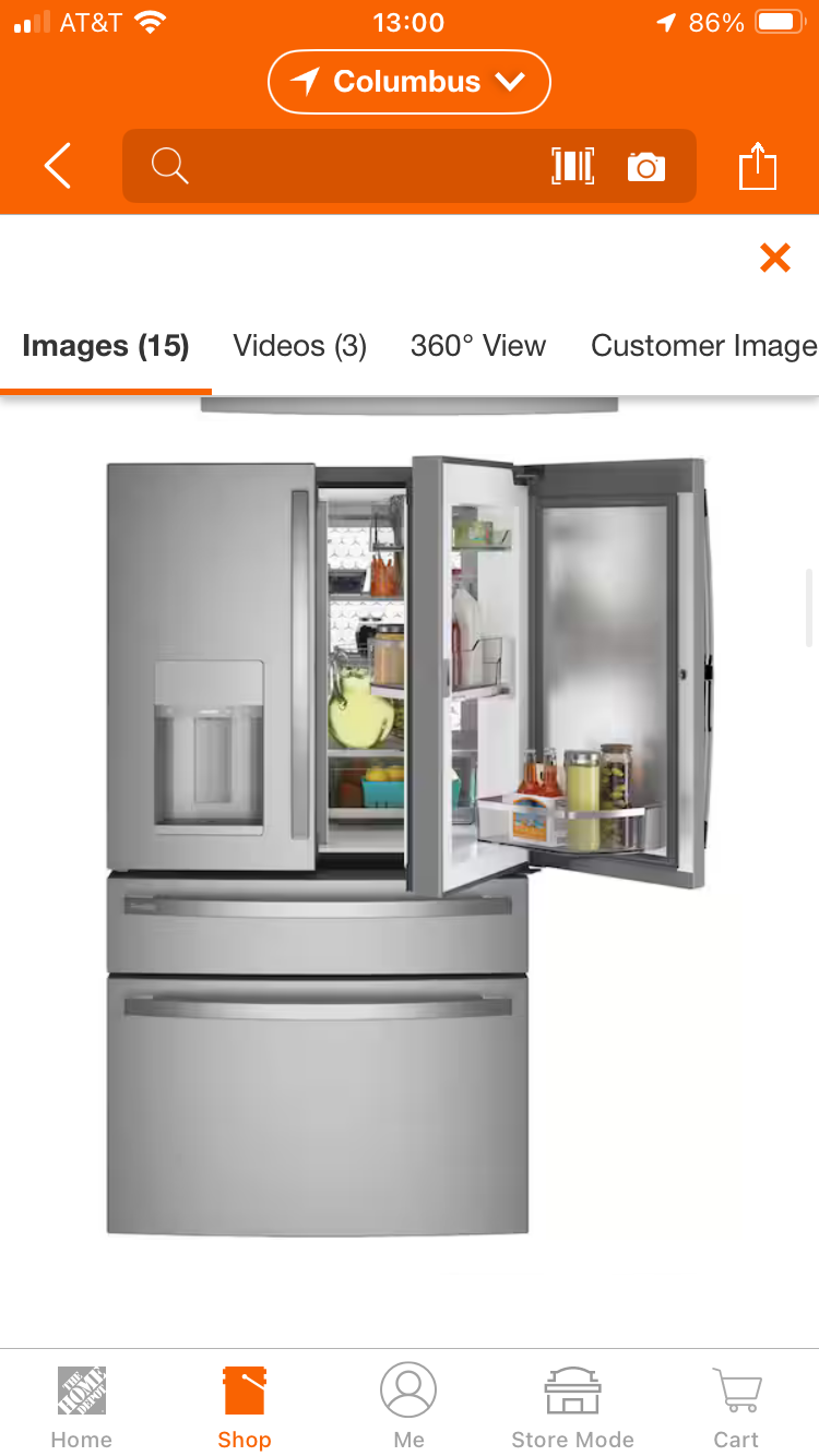 Thumbnail: 4 Door Refrigerator Door In Door