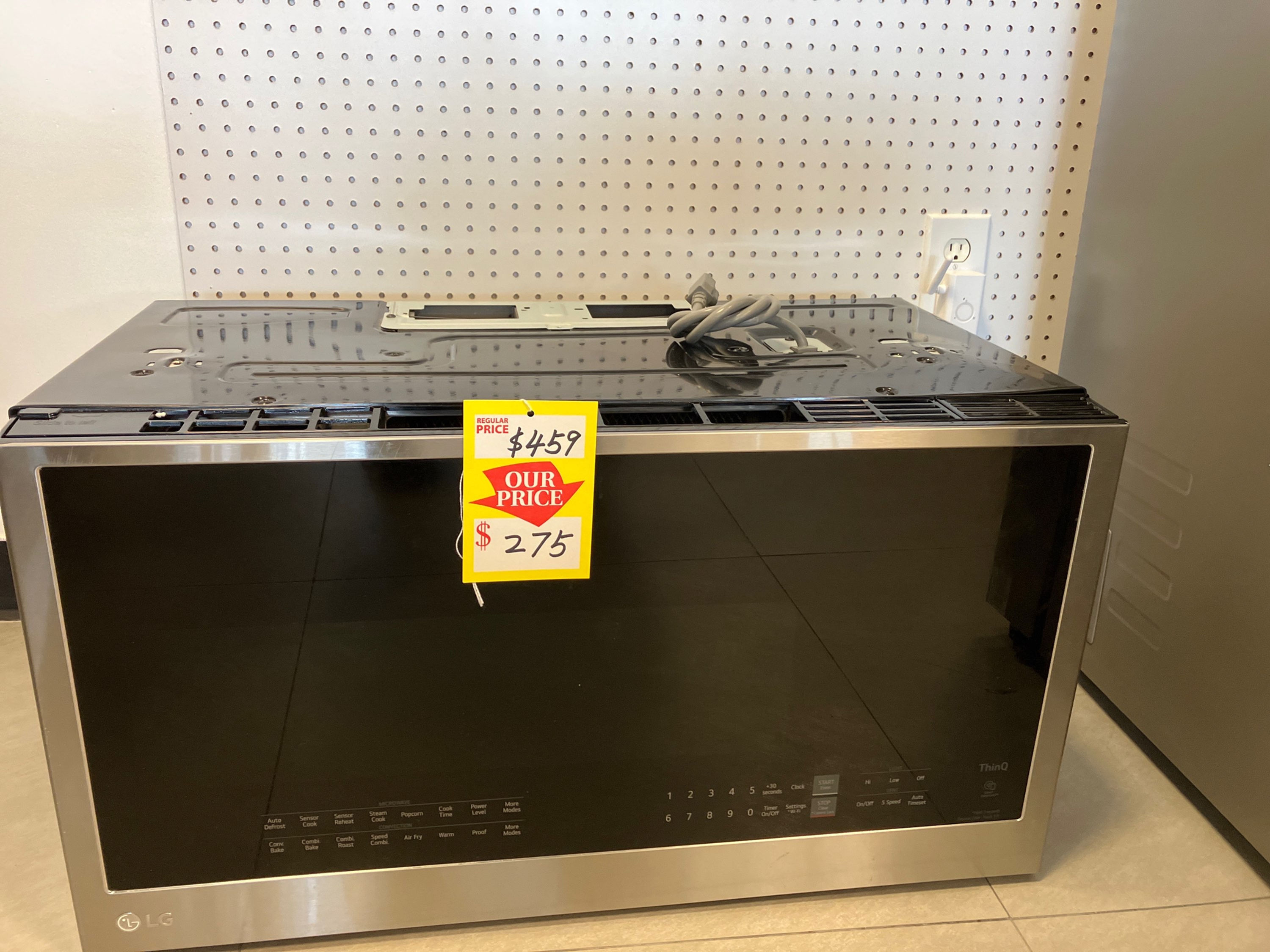 LG microwave 