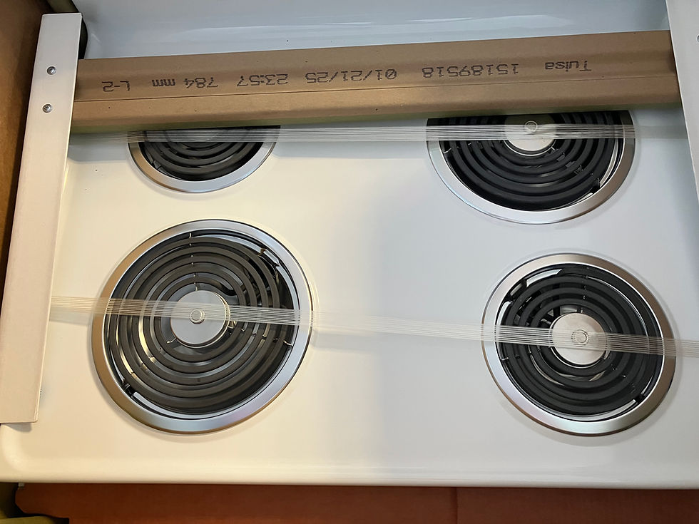 Thumbnail: Brand New Electric Stove In Box