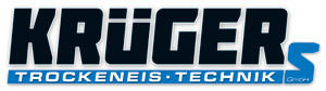 Logo von Krüger Trockeneis – Fachbetrieb für Trockeneis-Produktion und Trockeneisreinigung.