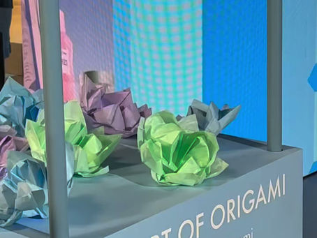 Sephora house x Origami  sztuka składania kwiatów z papieru