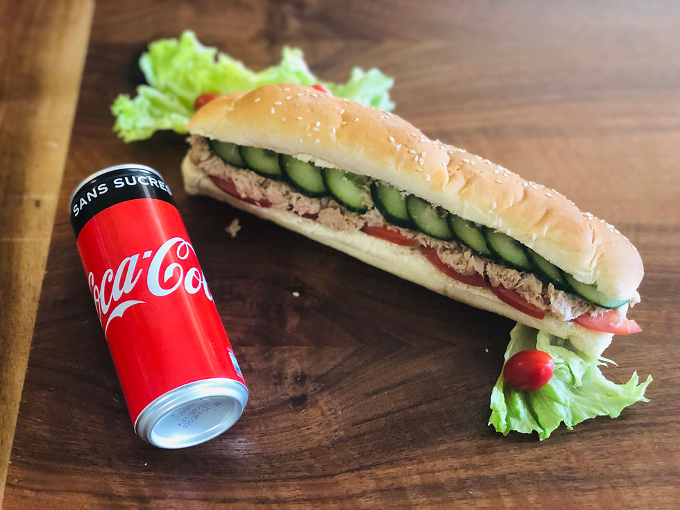 Menu sandwich mezonot