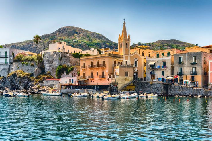 Island near Sicily - Aeolians Island