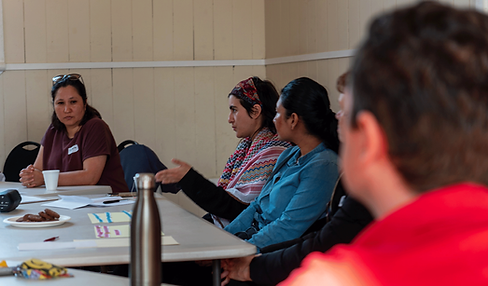 Group of people in a workshop