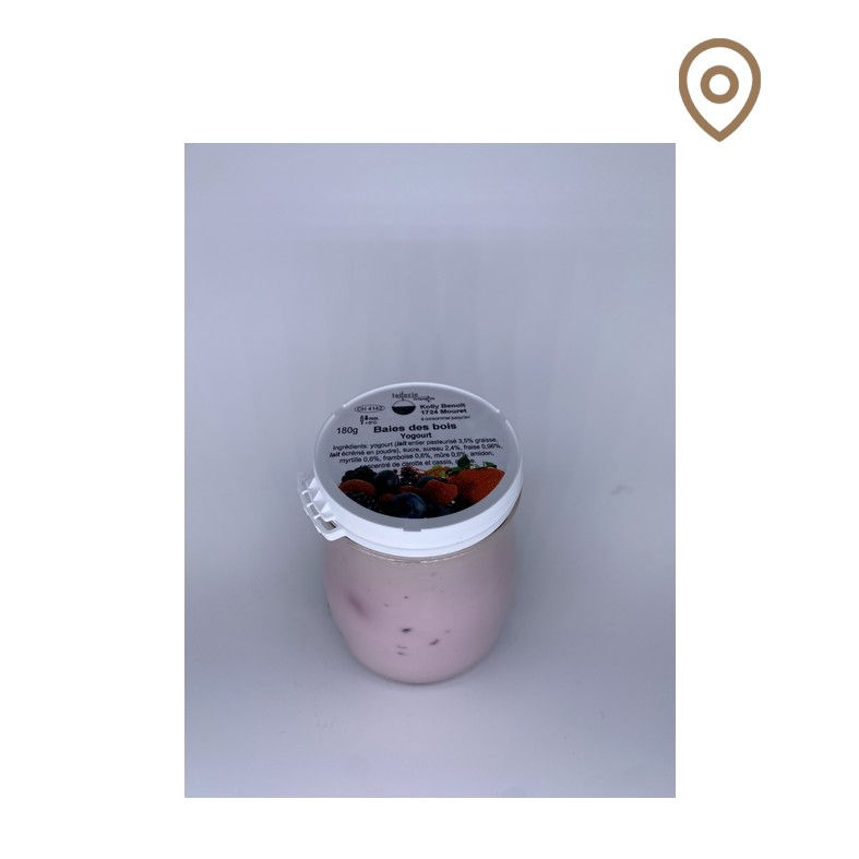 Yogourt 180g - Baies des bois