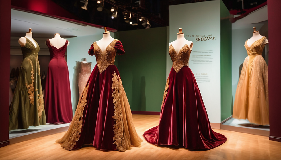 Broadway's Golden Wardrobe Exhibition