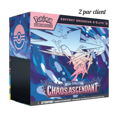Coffret Dresseur D'élite - ME04 Chaos Ascendant