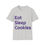 Thumbnail: GoodenSweet "Eat Sleep Cookies" Unisex Softstyle T-Shirt