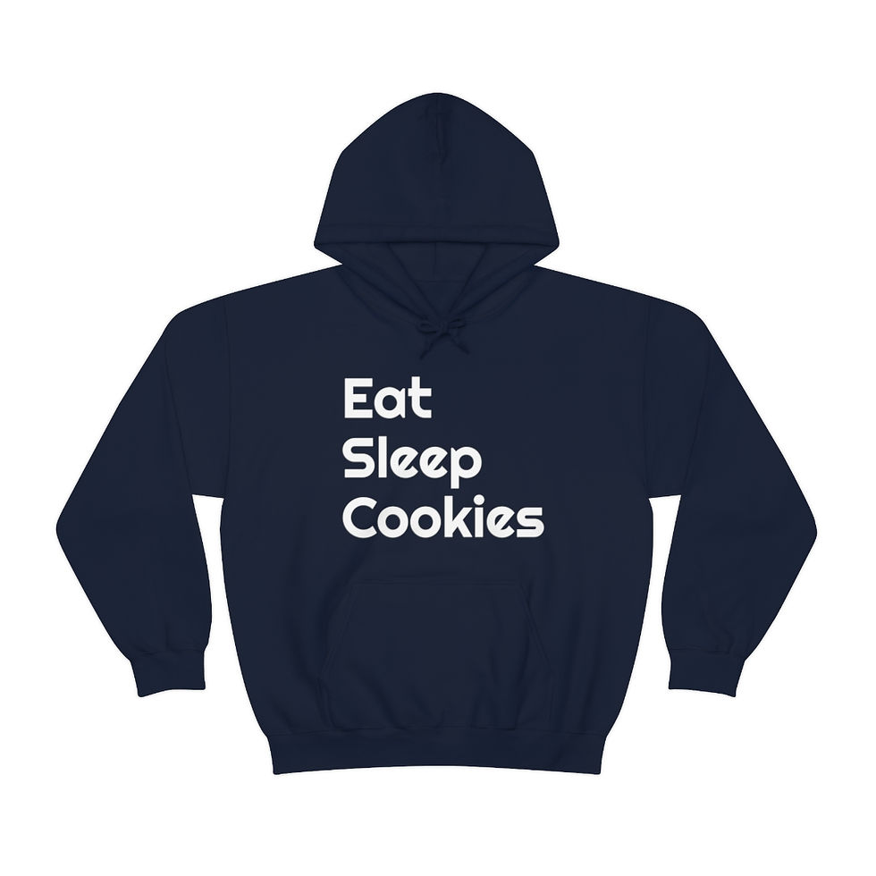 Thumbnail: GoodenSweet "Eat Sleep Cookies" Unisex Heavy Blend™ Hooded Sweatshirt